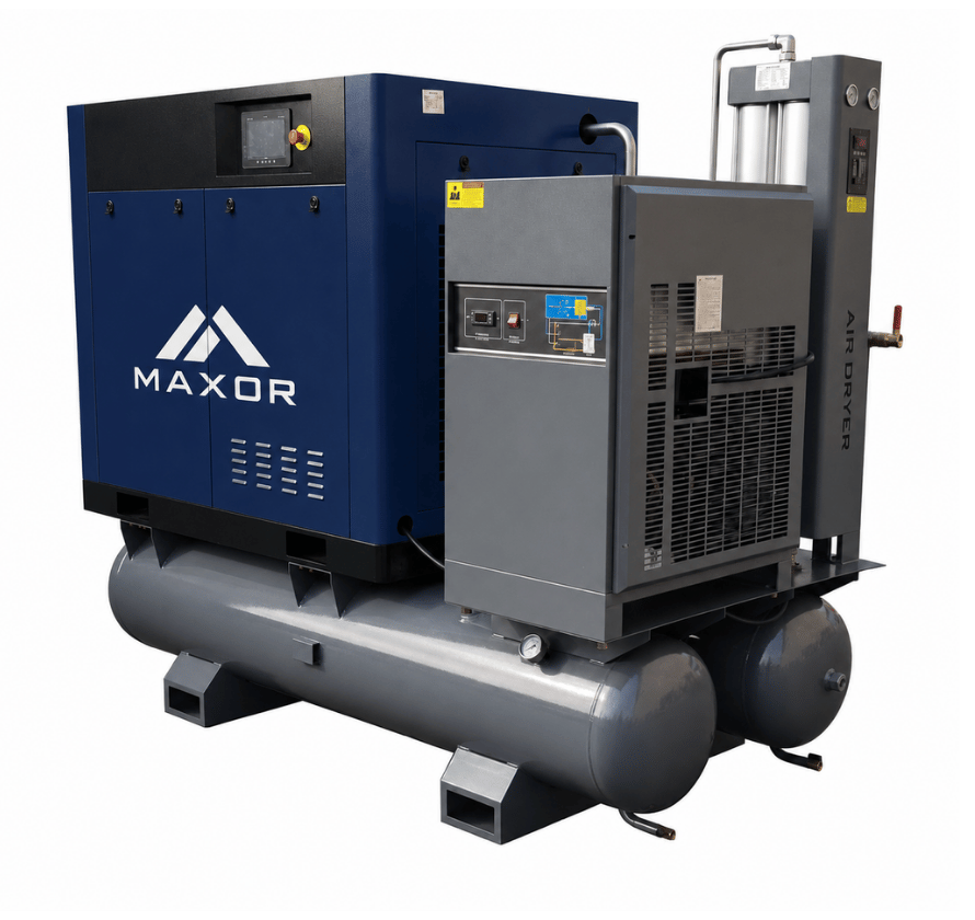 Compressor de ar para Máquina de Corte a Laser | Maxor